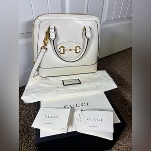 GUCCI HORSEBIT 1955 SMALL TOP HANDLE BAG